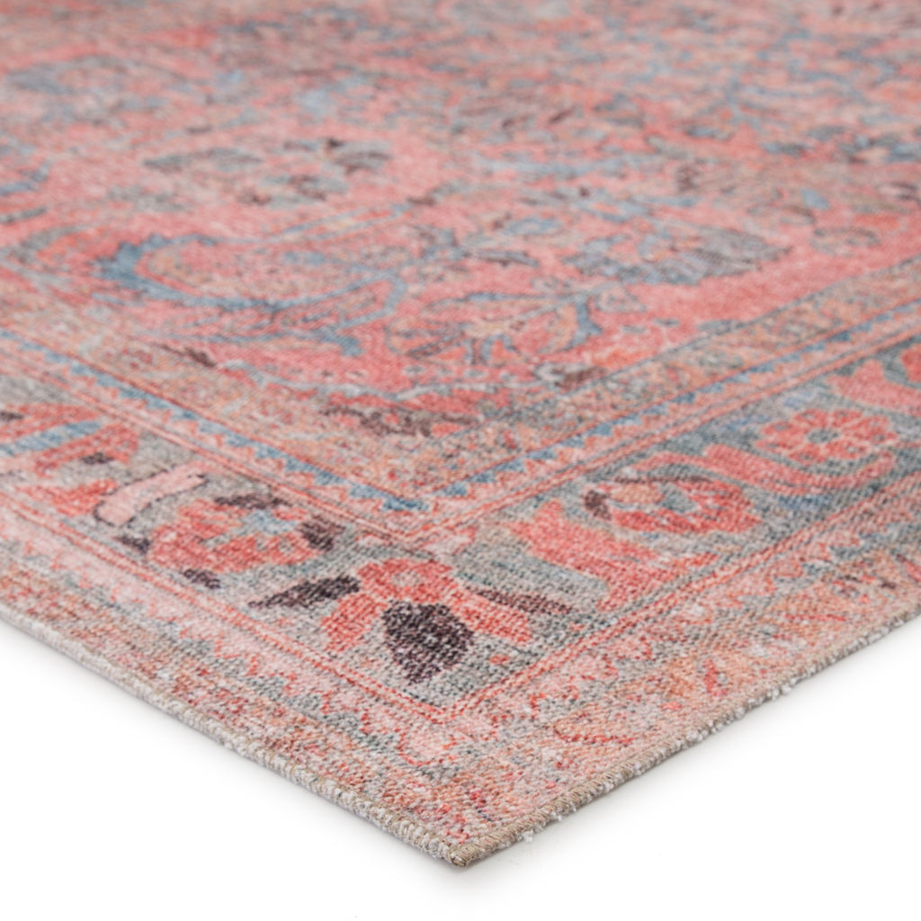 Jaipur Living Pippa Medallion Pink/ Light Blue Area Rug (7'6"X9'6")