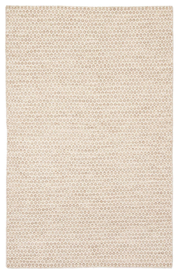 Jaipur Living Pompano Handmade Trellis Beige/ Ivory Area Rug (5'X8')