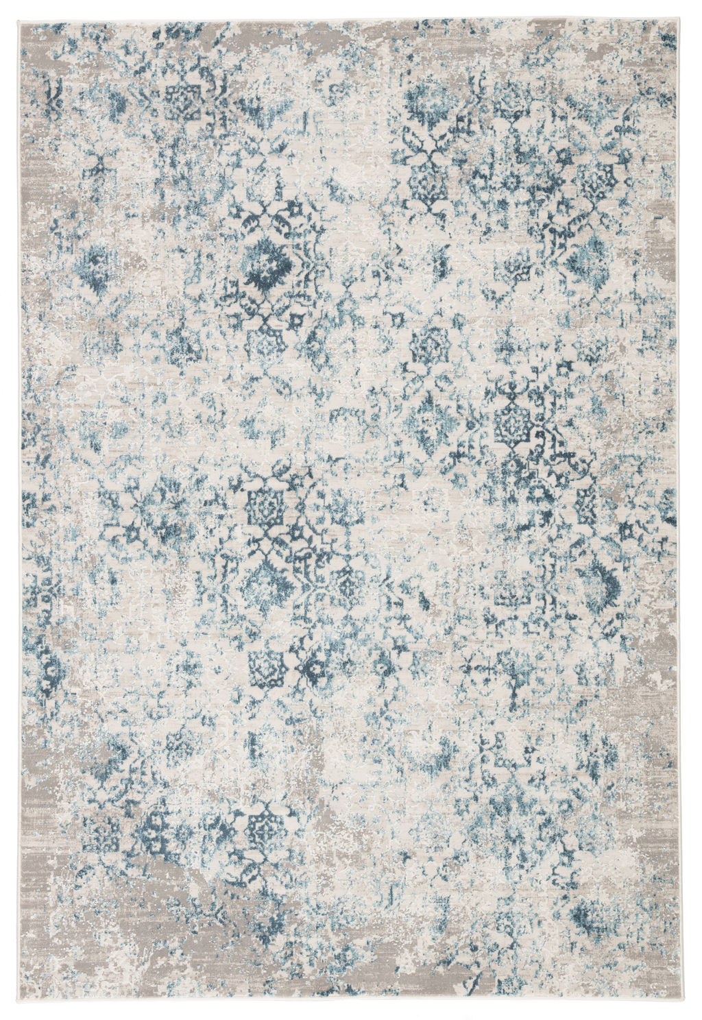 Jaipur Living Siena Damask Blue/ Ivory Area Rug (8'10"X11'9")