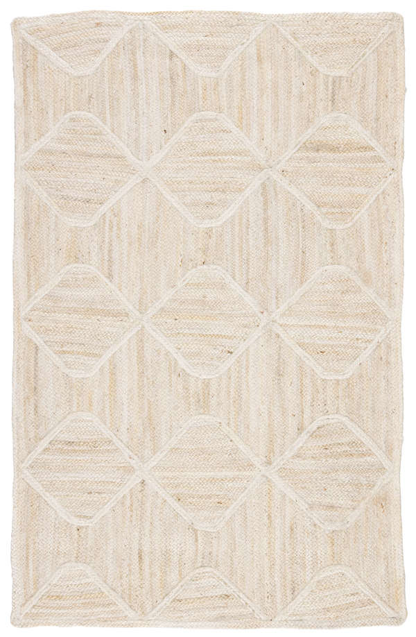 Jaipur Living Sisal Bow Natural Trellis Ivory/ Beige Area Rug (5'X8')