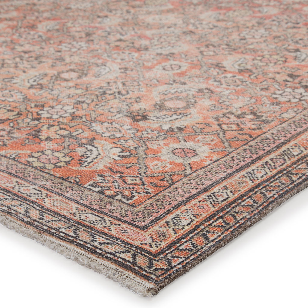 Jaipur Living Thistle Oriental Orange/ Cream Area Rug (8'10"X11'9")