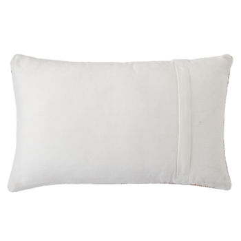 Nikki Chu By Jaipur Living Tribe Indoor/ Outdoor Tribal Multicolor/ White Lumbar Pillow