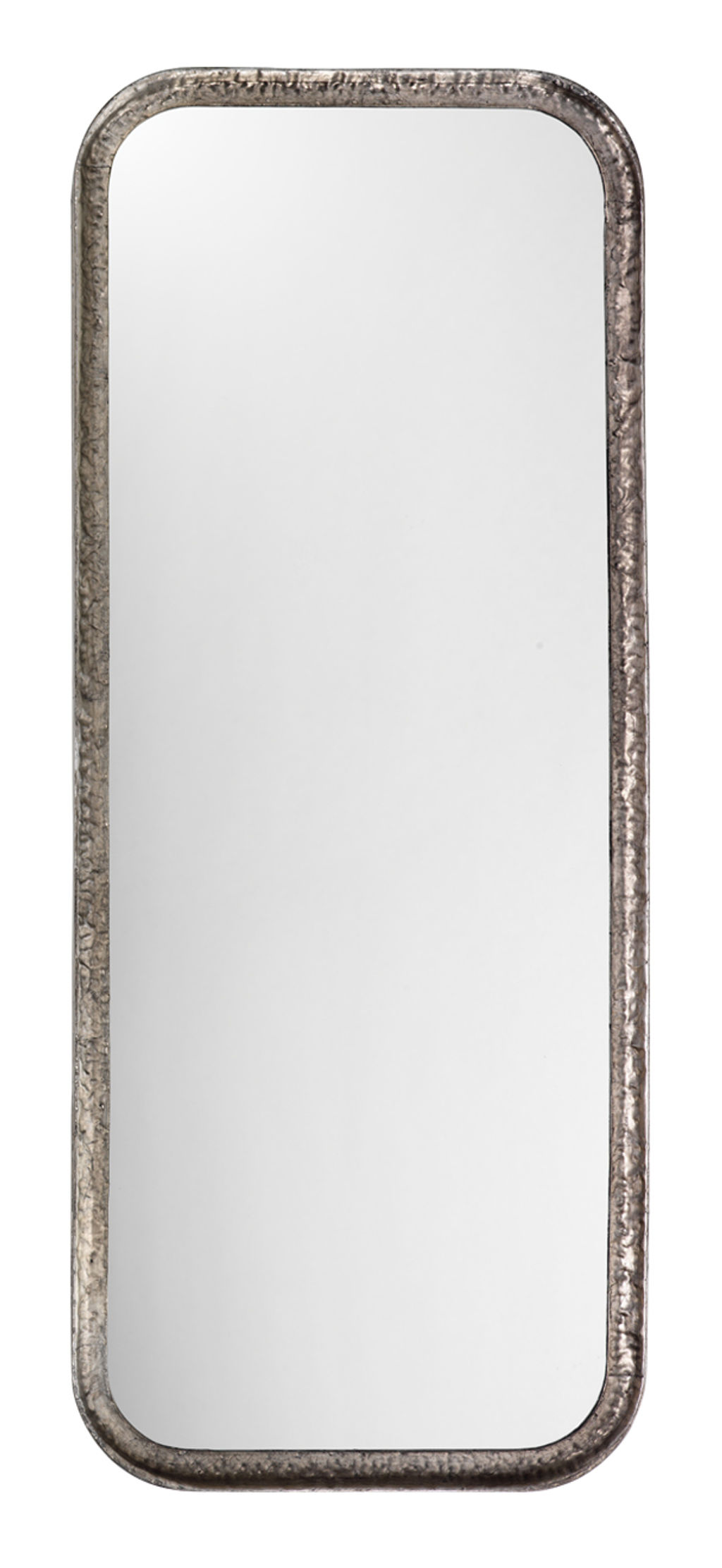 Preview image for Capital Mirror In Silver Leaf Metal