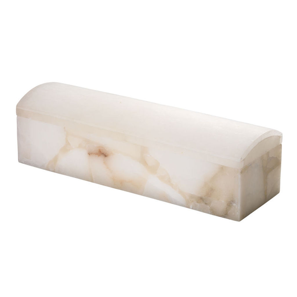 Preview image for Natural Alabaster Decorative Box