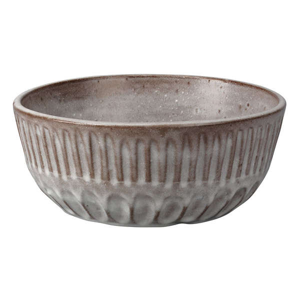 Cradle Bowl In Grey Ceramic