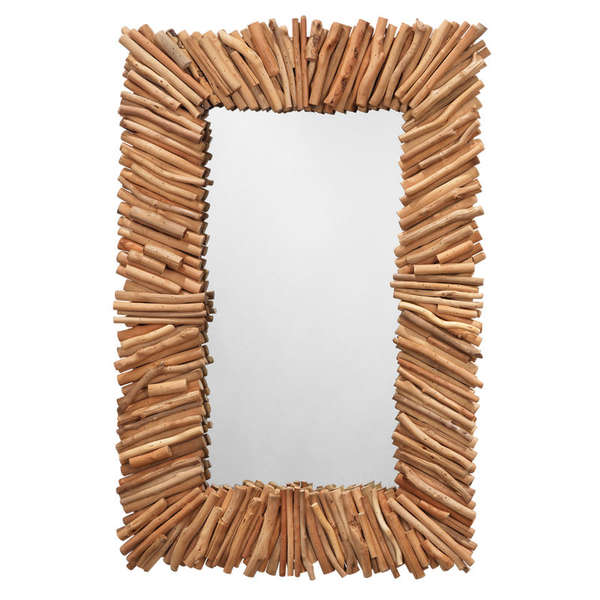 Driftwood Rectangle Mirror