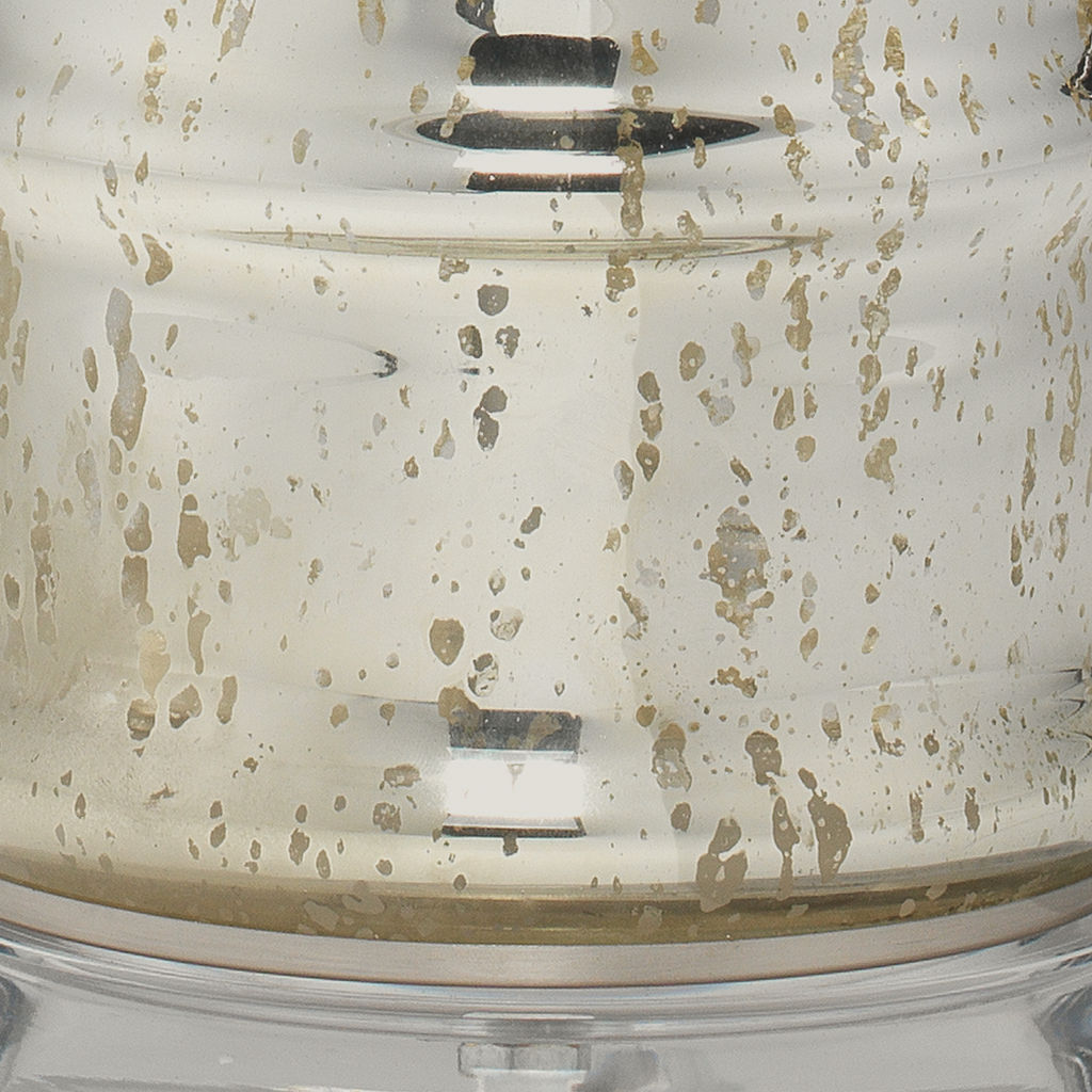 Mercury Glass Table Lamp, 28" high