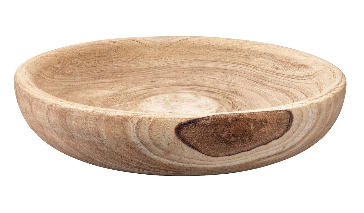 Shop Large Wooden Bowl from Peggy Haddad Interiors Home on Openhaus