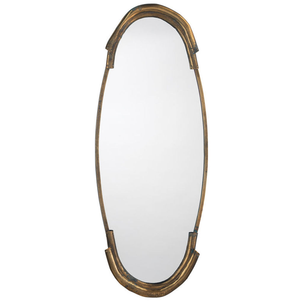 Margaux Mirror In Antique Brass