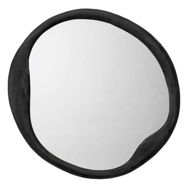 Thora Mirror In Antique Iron