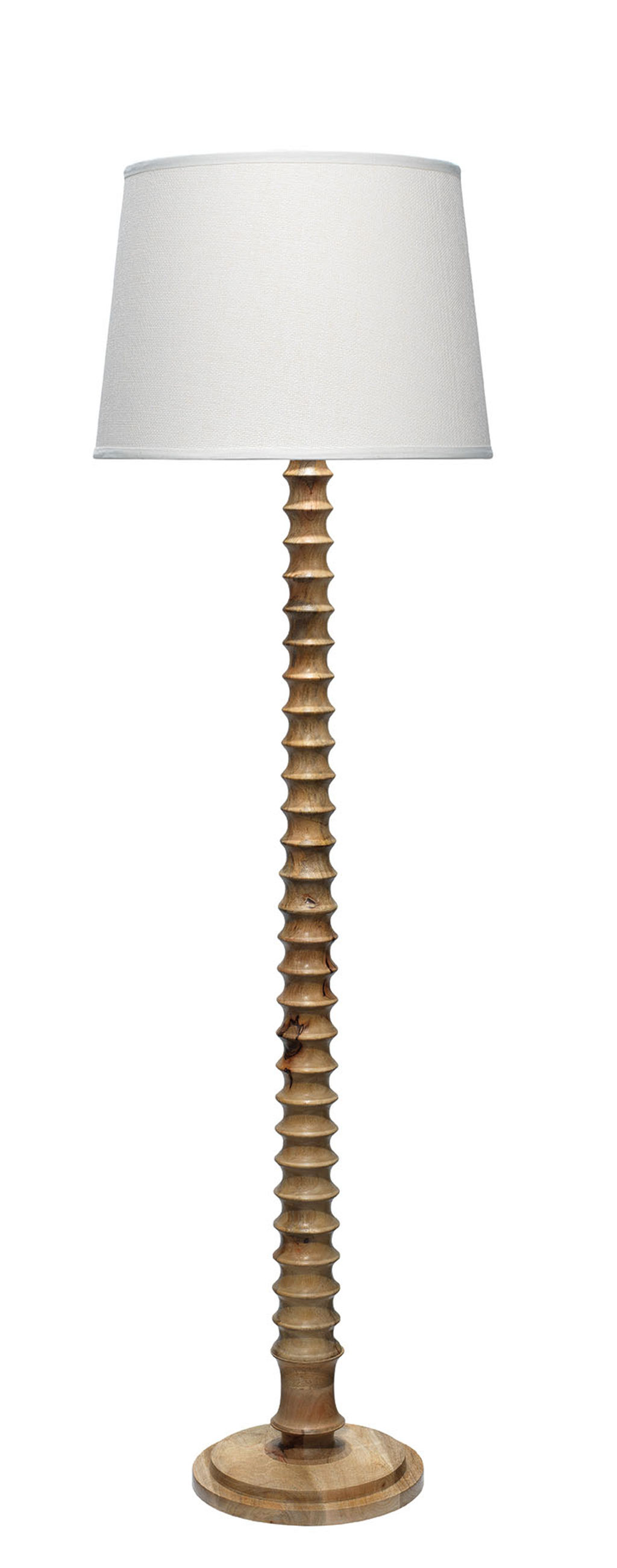 Revolution Floor Lamp In Bleached Wood