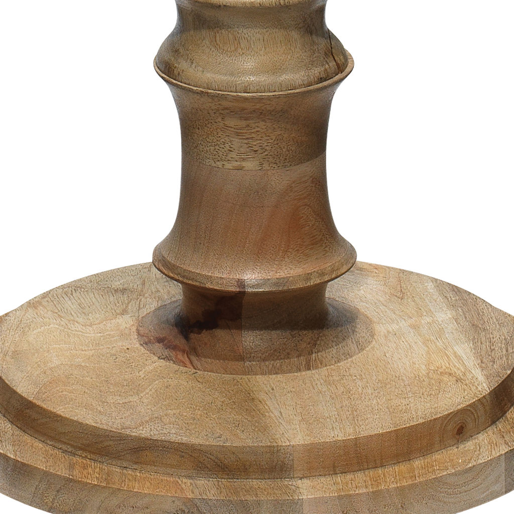 Revolution Floor Lamp In Bleached Wood
