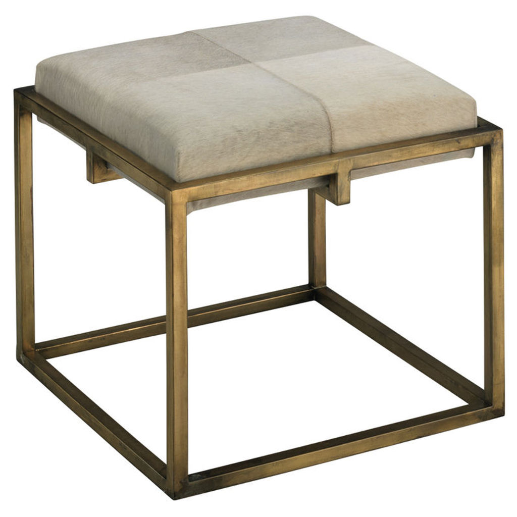 Preview image for Shelby Stool In White Hide