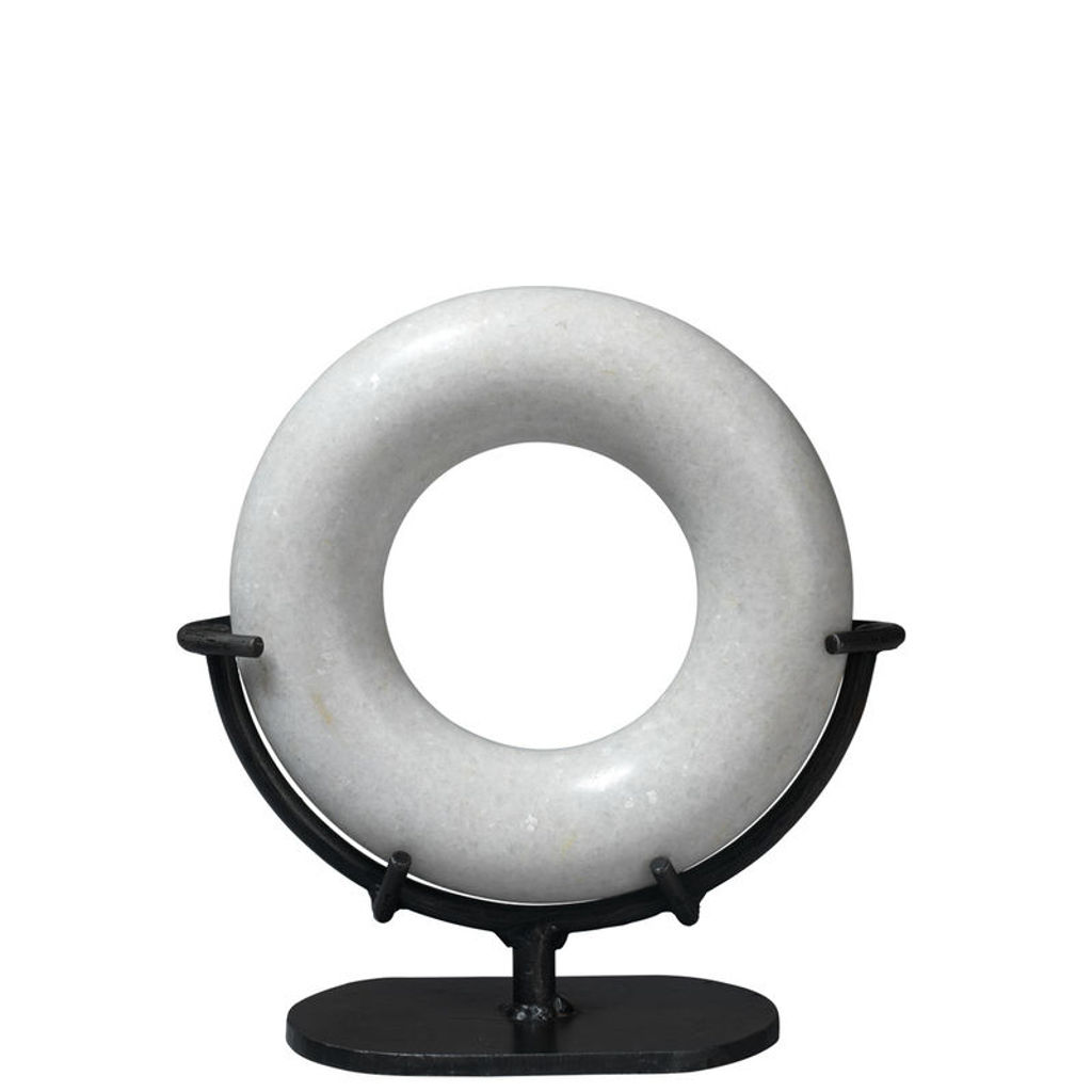 Preview image for Small Marble Ring In White Marble