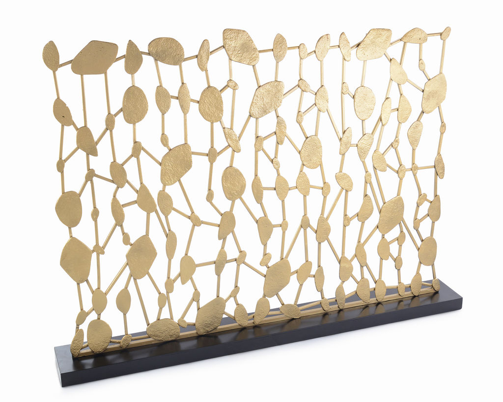 Preview image for Abstract Sculptural Fire Screen