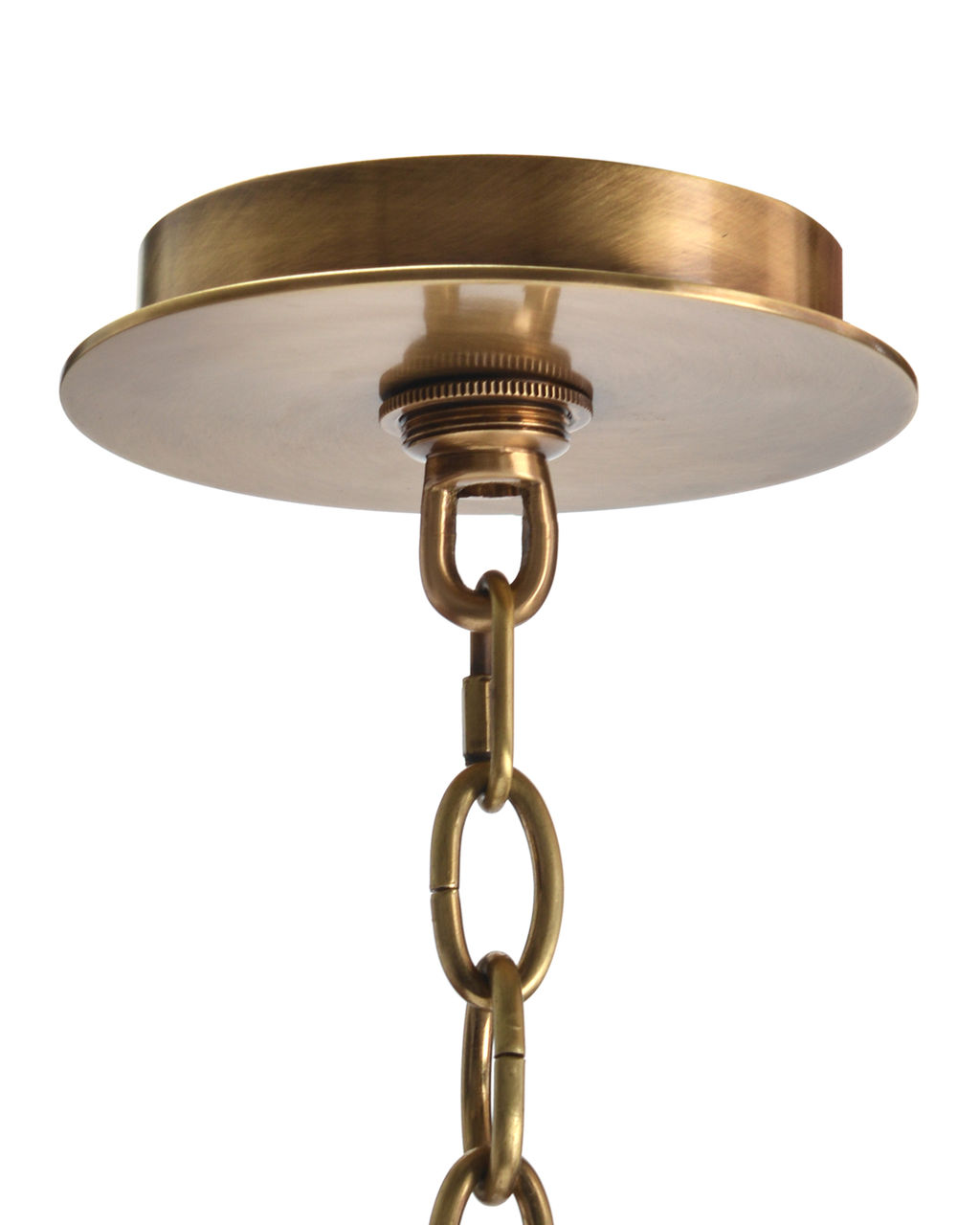 Acrylic Brass Chandelier