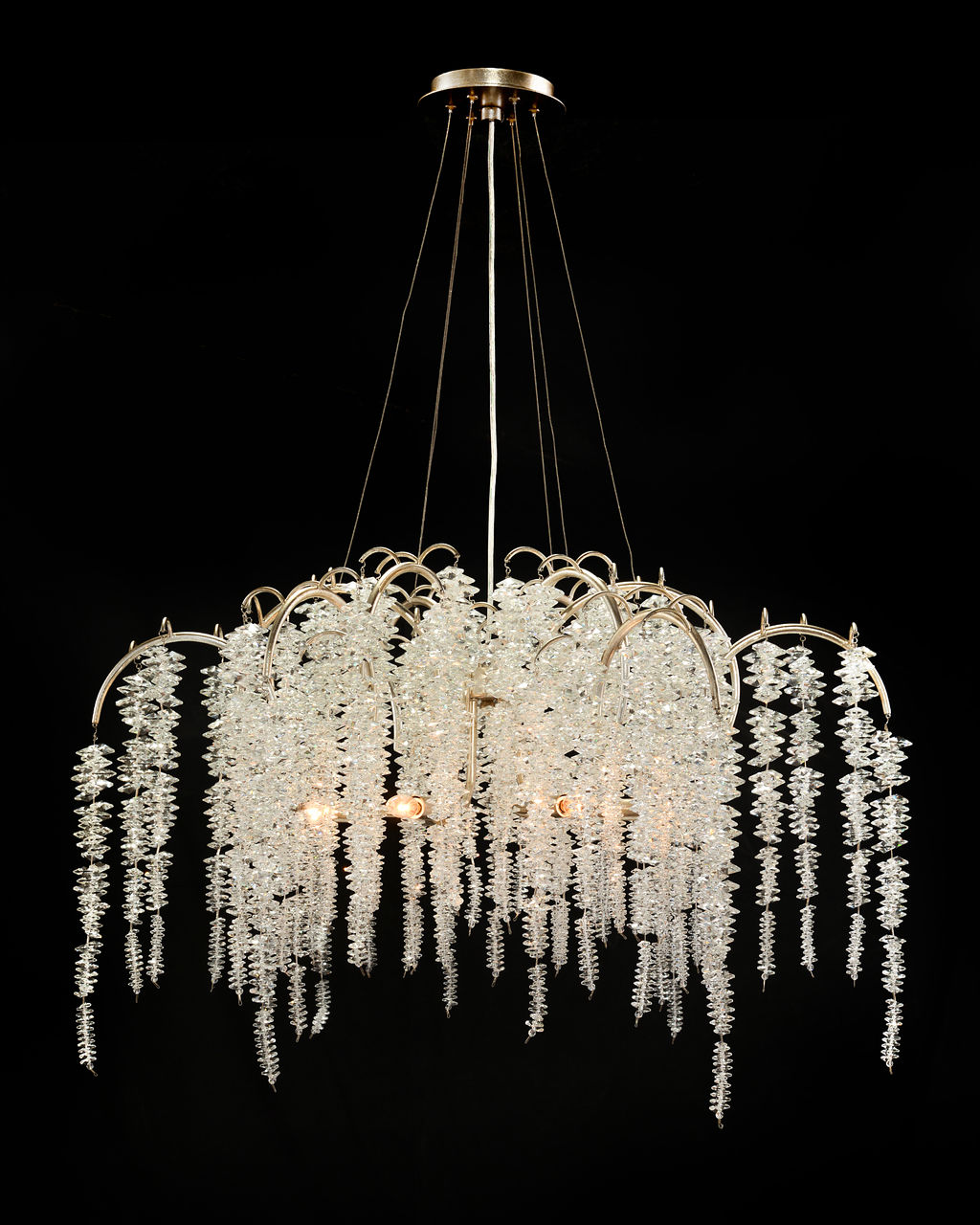Preview image for Cascading Crystal Six-Light Chandelier