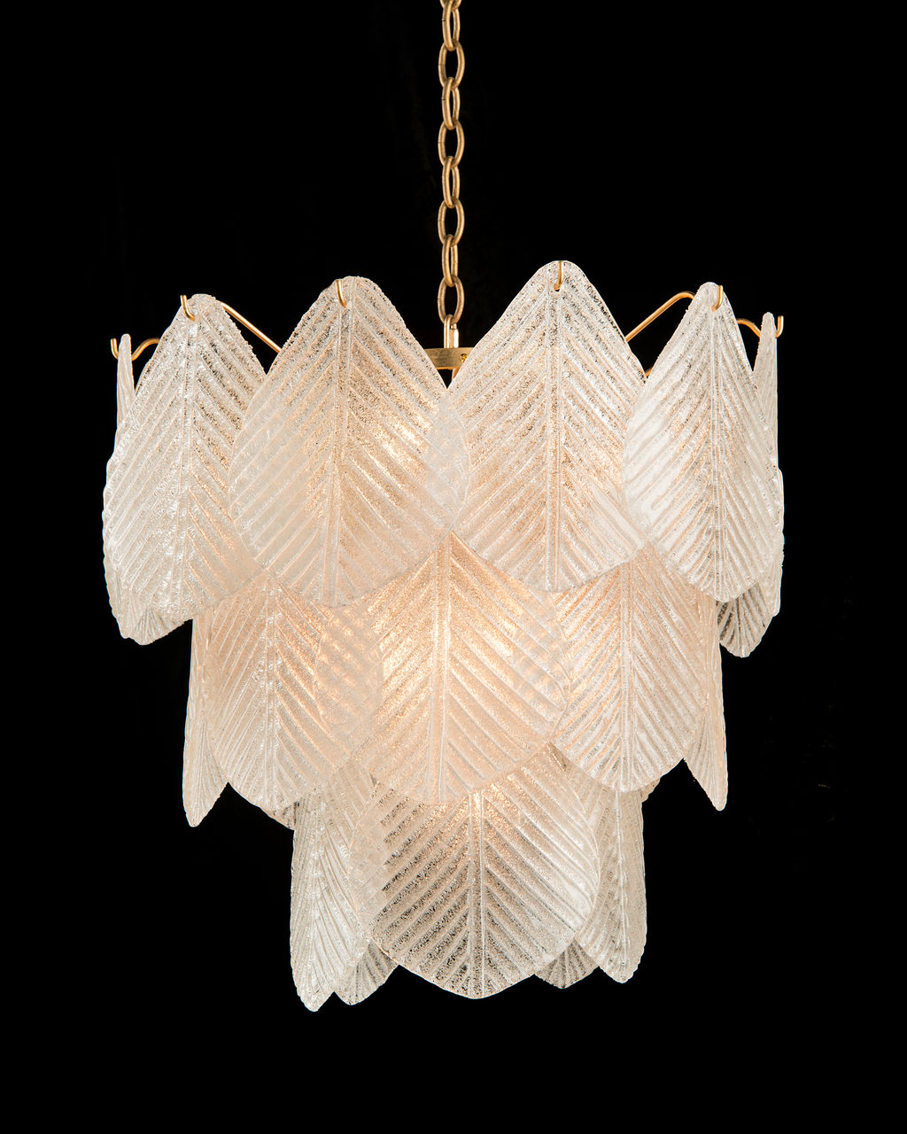 Preview image for Frosted Glass Nine-Light Chandelier