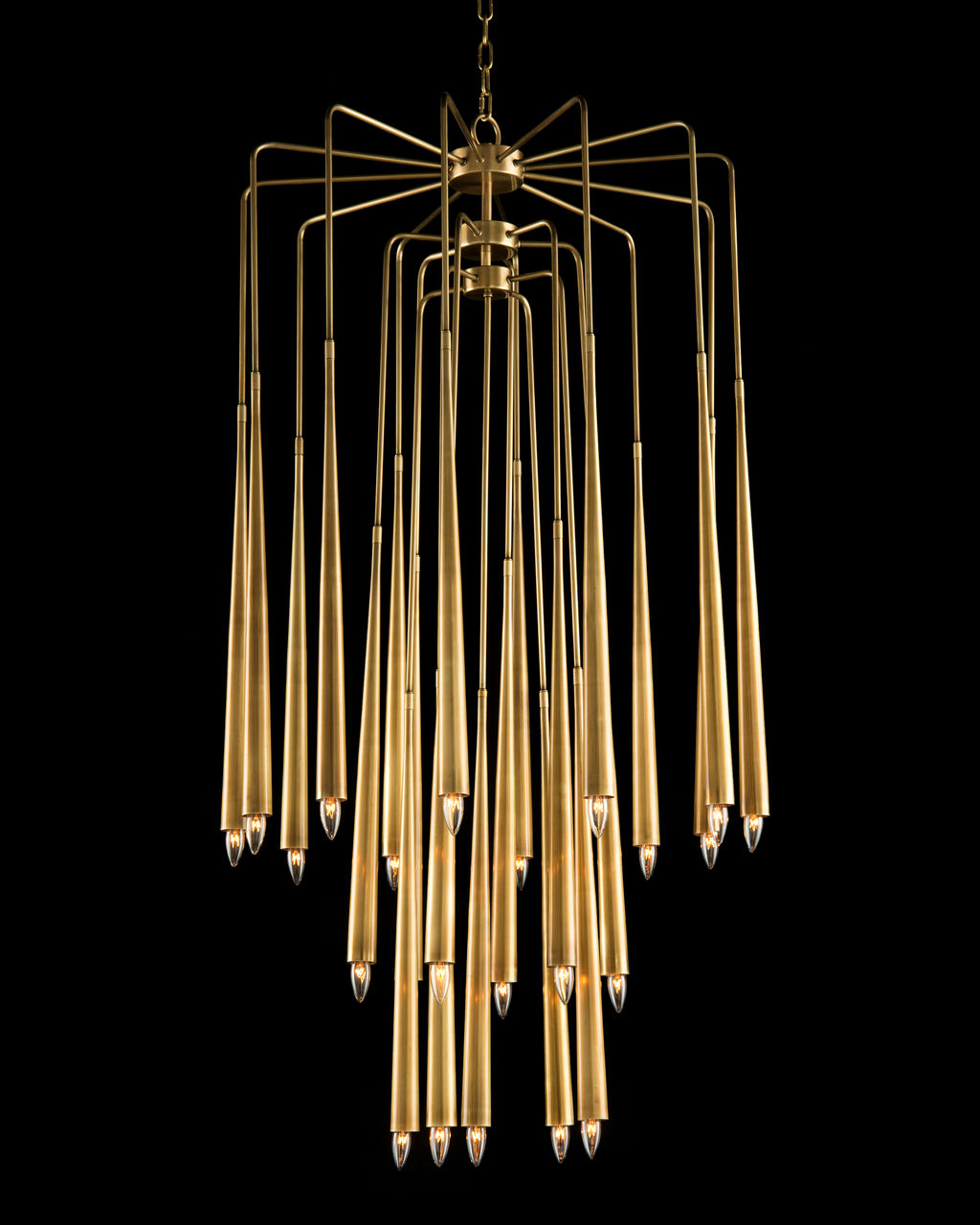 Preview image for Hans Twenty-Three-Light Brass Chandelier