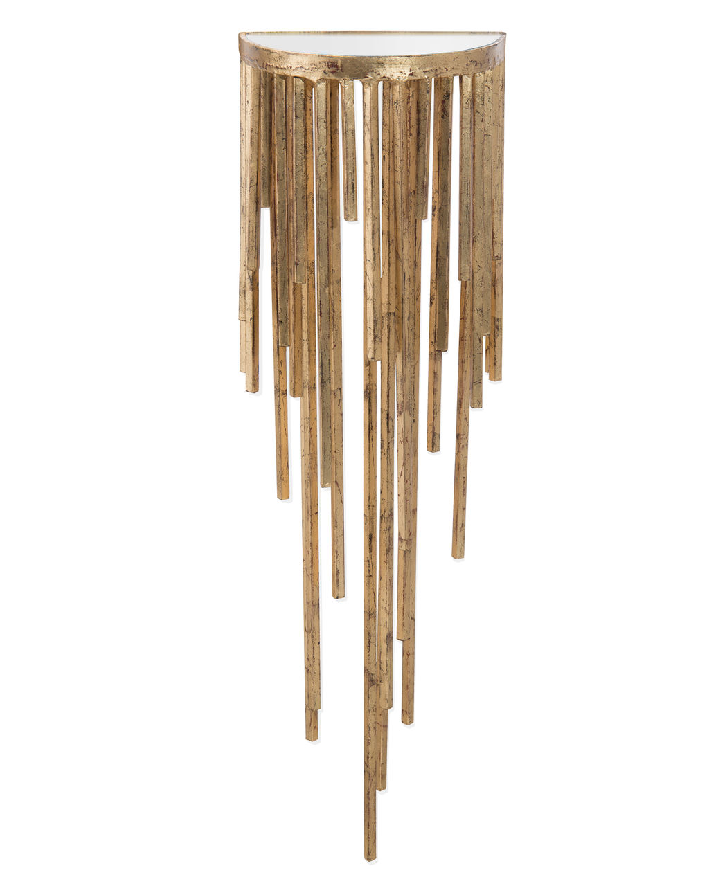 John-Richard Staggered Gold Rods Wall Sconce