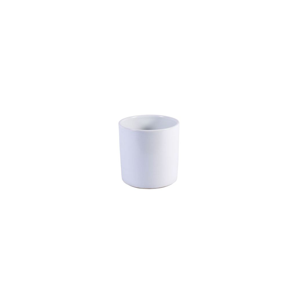 Matte White Porcelain Orchid Pot - Min 2