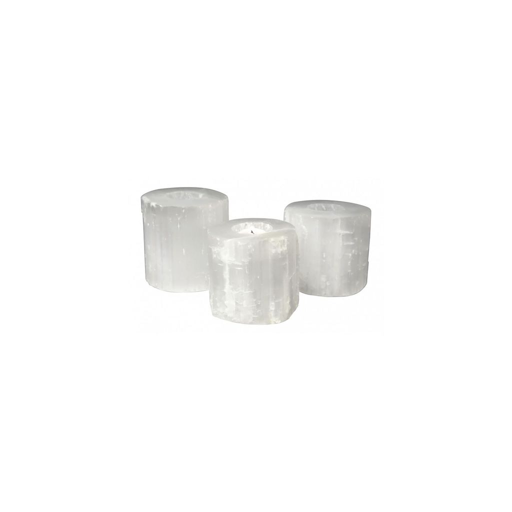 Selenite Tealight Holder Small - Min 3