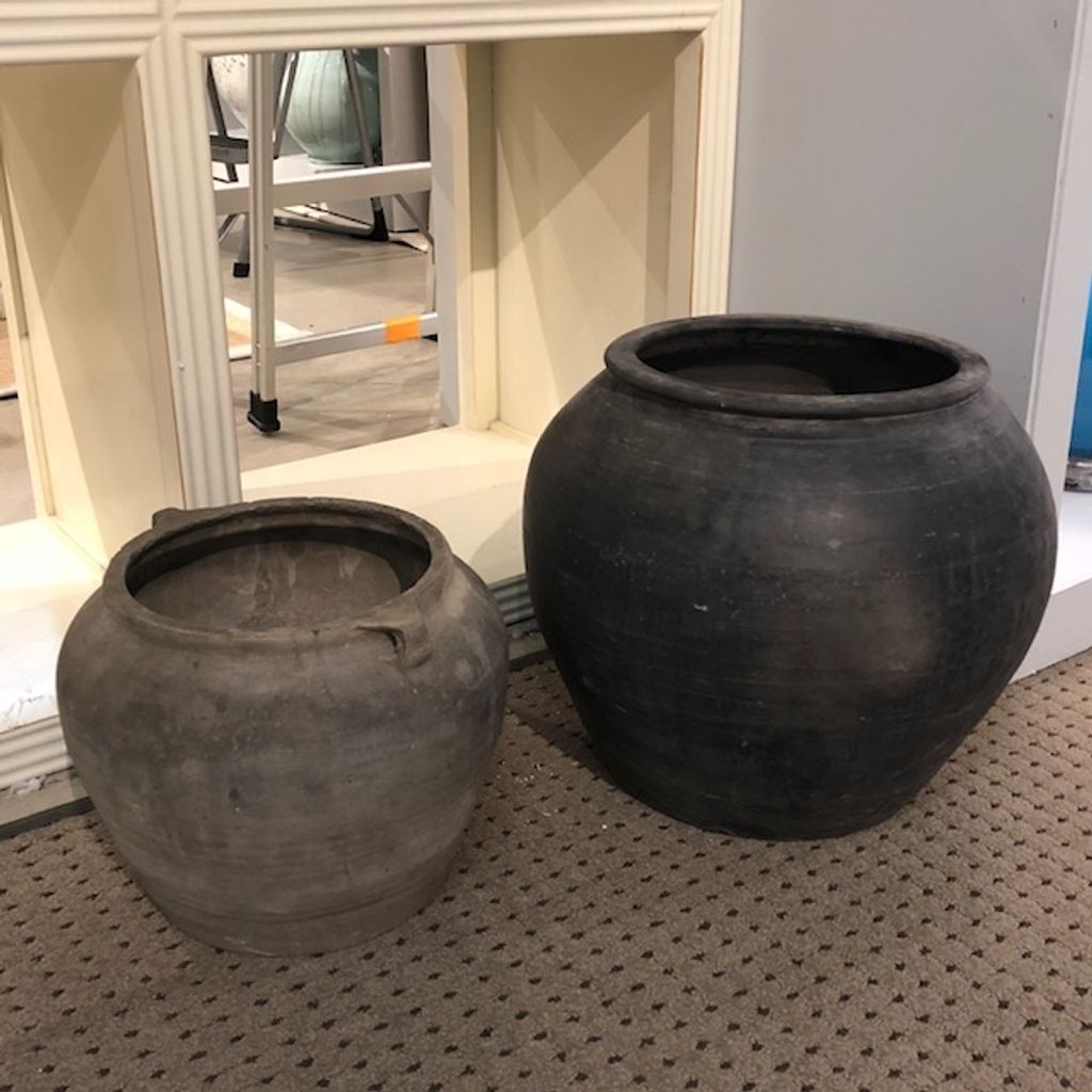Preview image for Vintage Pottery Water Jar - S