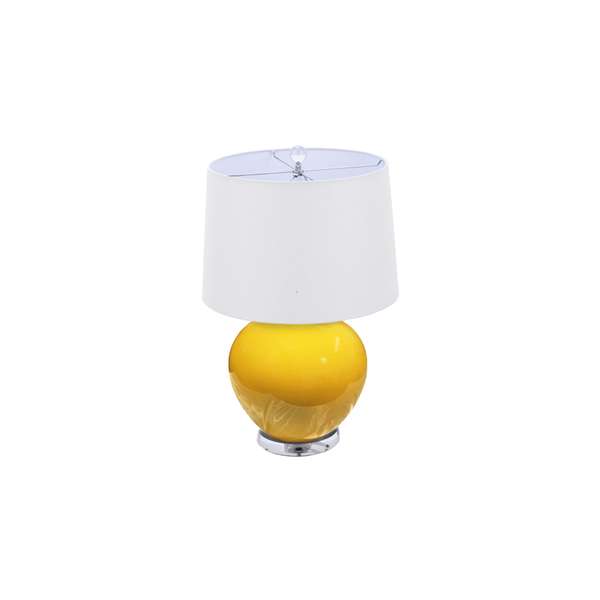 Yellow Pomegranate Table Lamp