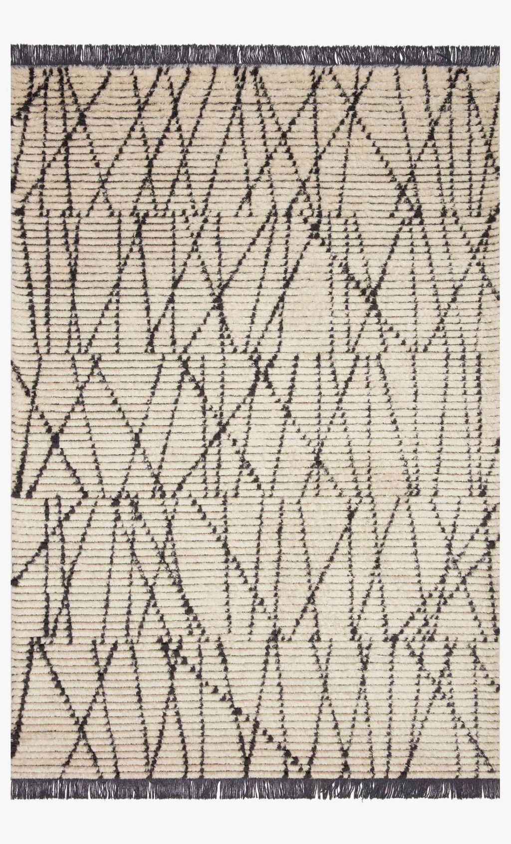 Preview image for Ali-01 Cj Rug Cream / Charcoal 9'2" X 13'