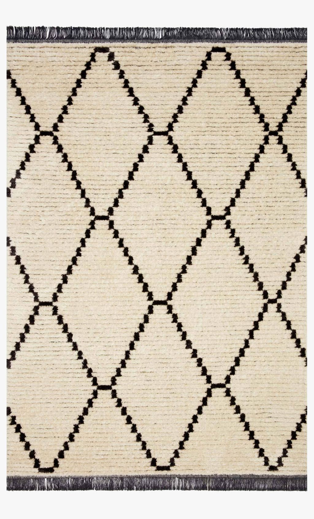 Preview image for Ali-04 Cj Rug Cream / Charcoal 9'2" X 13'