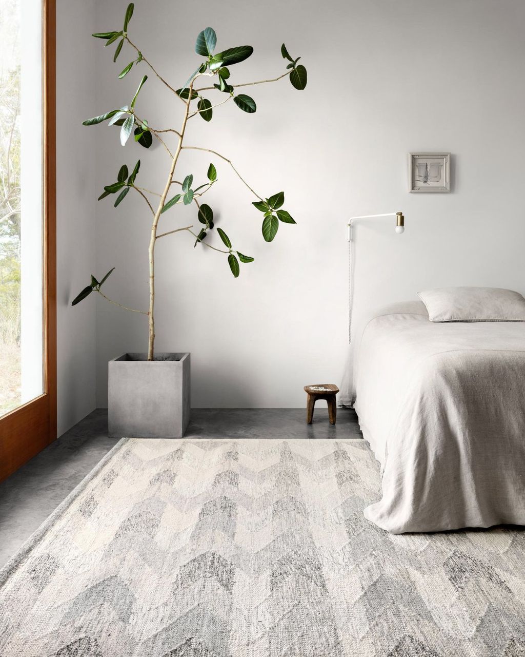 3' 6" X 5' 6" Rug,  Pewter / Silver