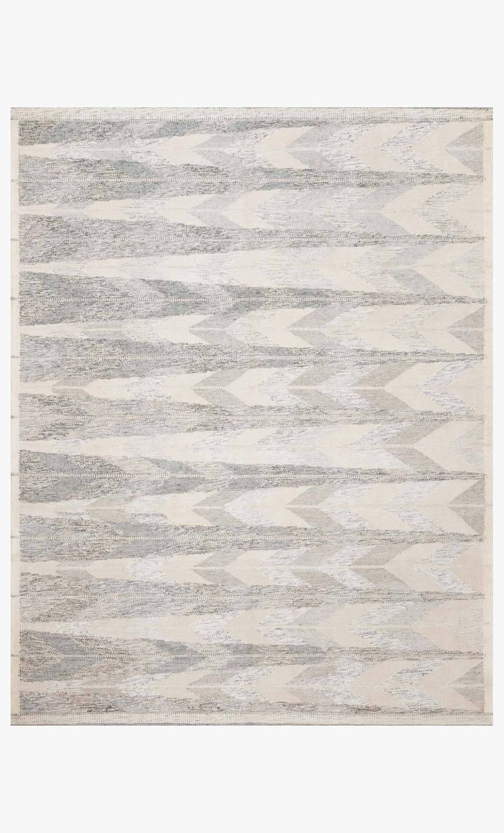 3' 6" X 5' 6" Rug,  Pewter / Silver