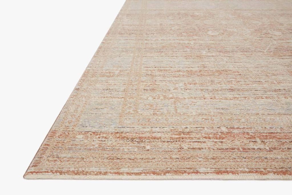 Fay-08 7' 10" X 10' Rug,  Terracotta / Sky