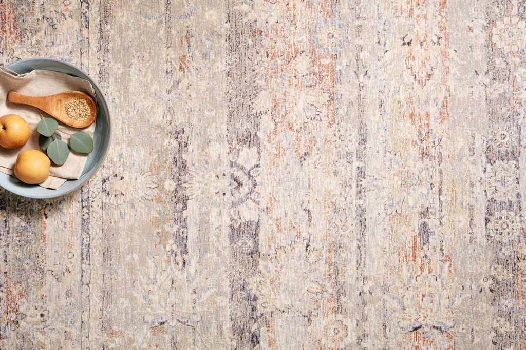Fay-09 7' 10" X 10' Rug,  Denim / Rust