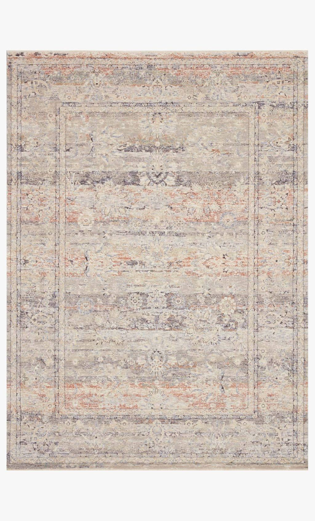 Preview image for Fay-09 7' 10" X 10' Rug, Denim / Rust