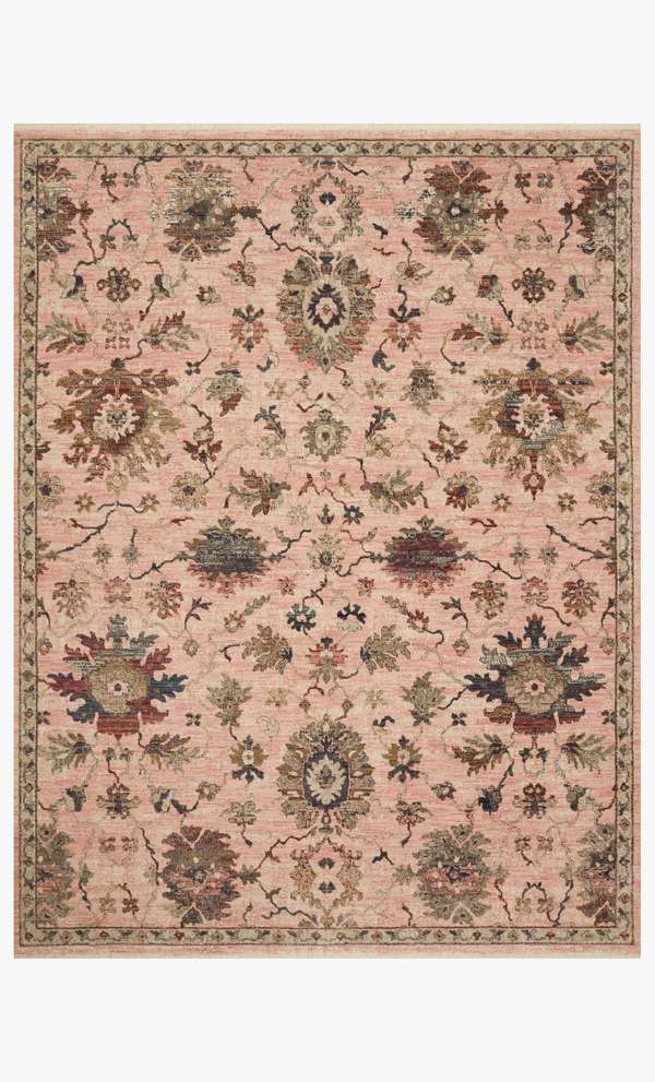 Gia-03 2' 7" X 8' Rug,  Blush / Multi
