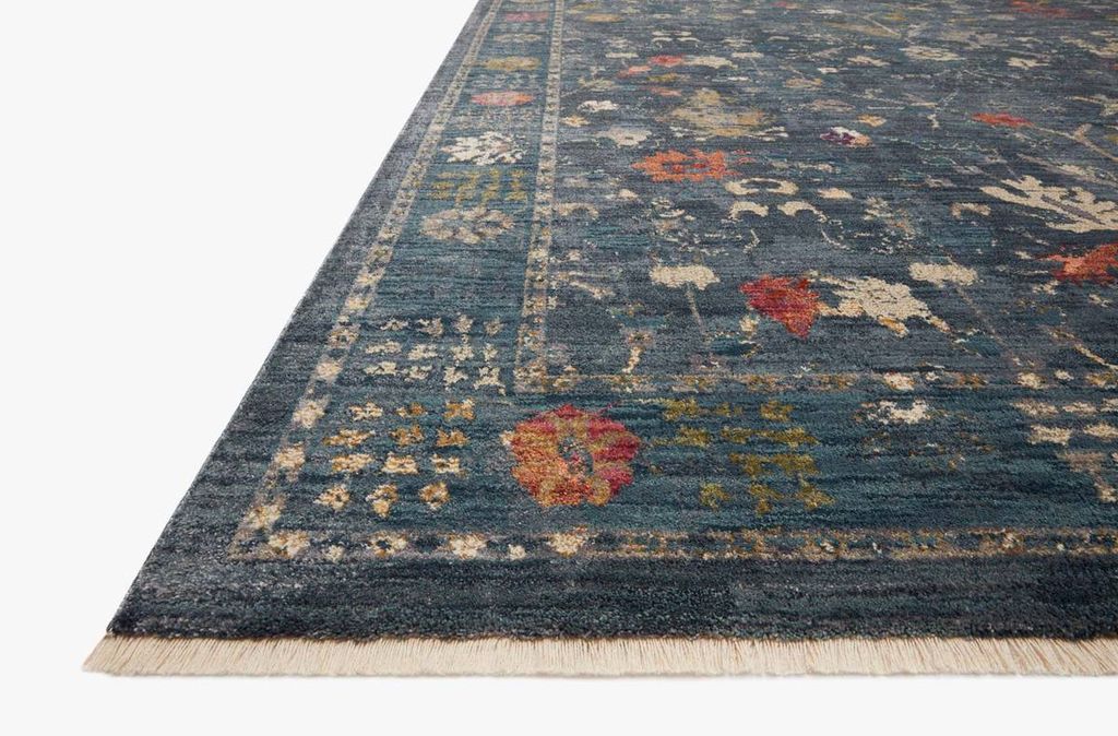 Gia-06 10' X 14' Rug,  Denim / Multi