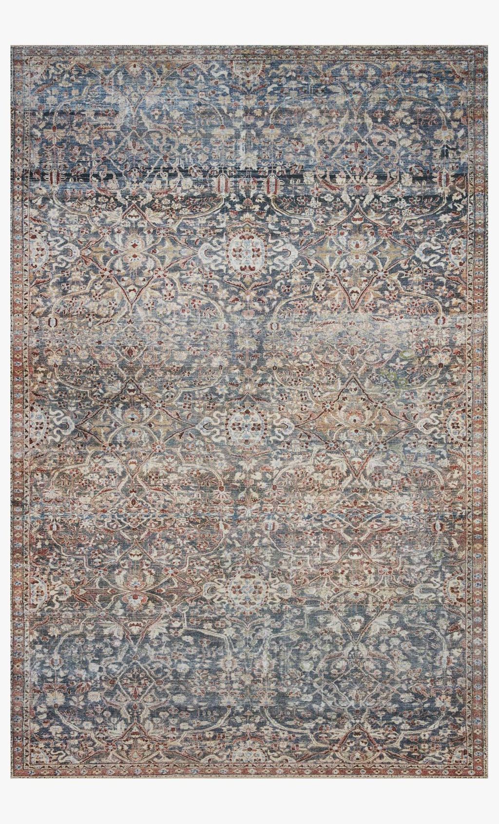 Preview image for Jul-06 Cj Rug Denim / Spice 7'6" X 9'6"