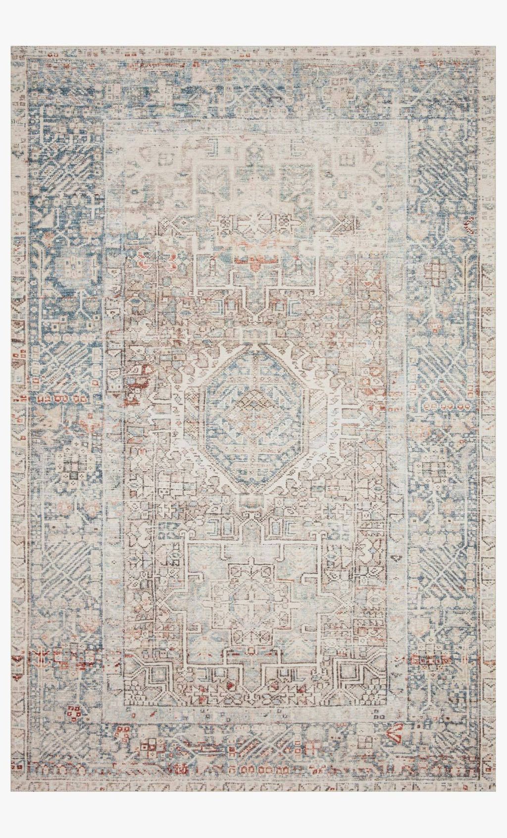 Preview image for Jul-07 Cj 2' 6" X 12' Rug, Natural / Ocean