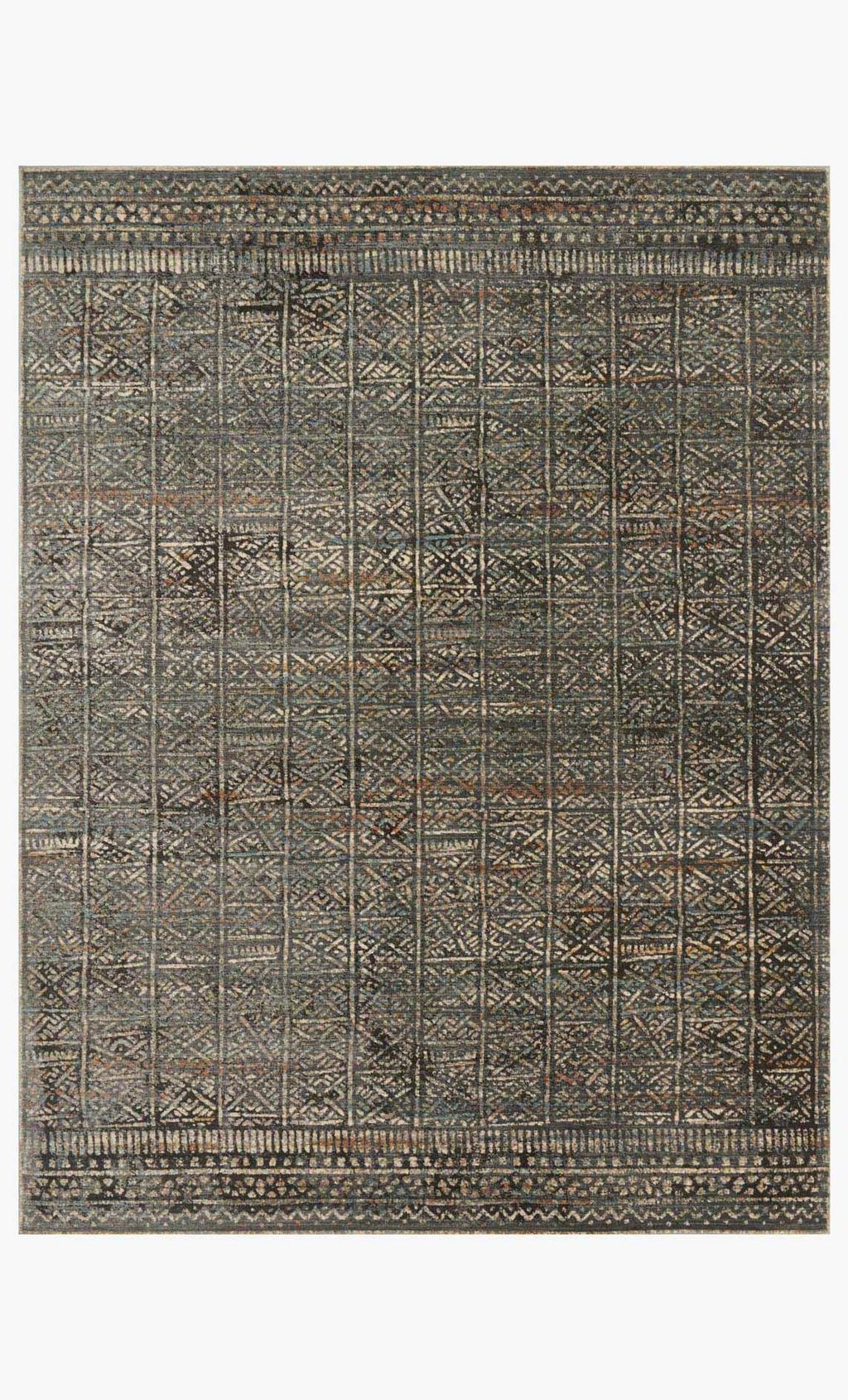 Preview image for Jv-06 9' 6" X 12' 6" Rug, Charcoal / Silver