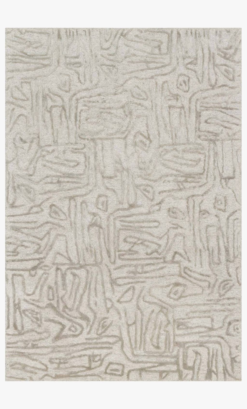 Preview image for Jy-06 3' 6" X 5' 6" Rug, Silver / Silver
