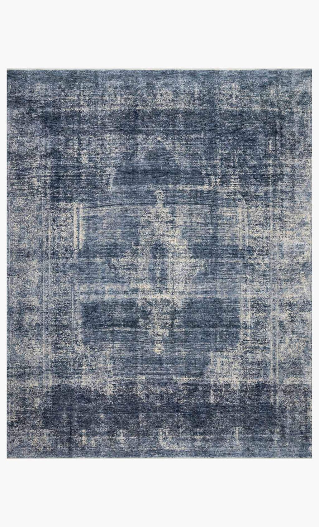 Preview image for Modern Rug 9' 6" X 12' 6" Rug, Denim / Denim