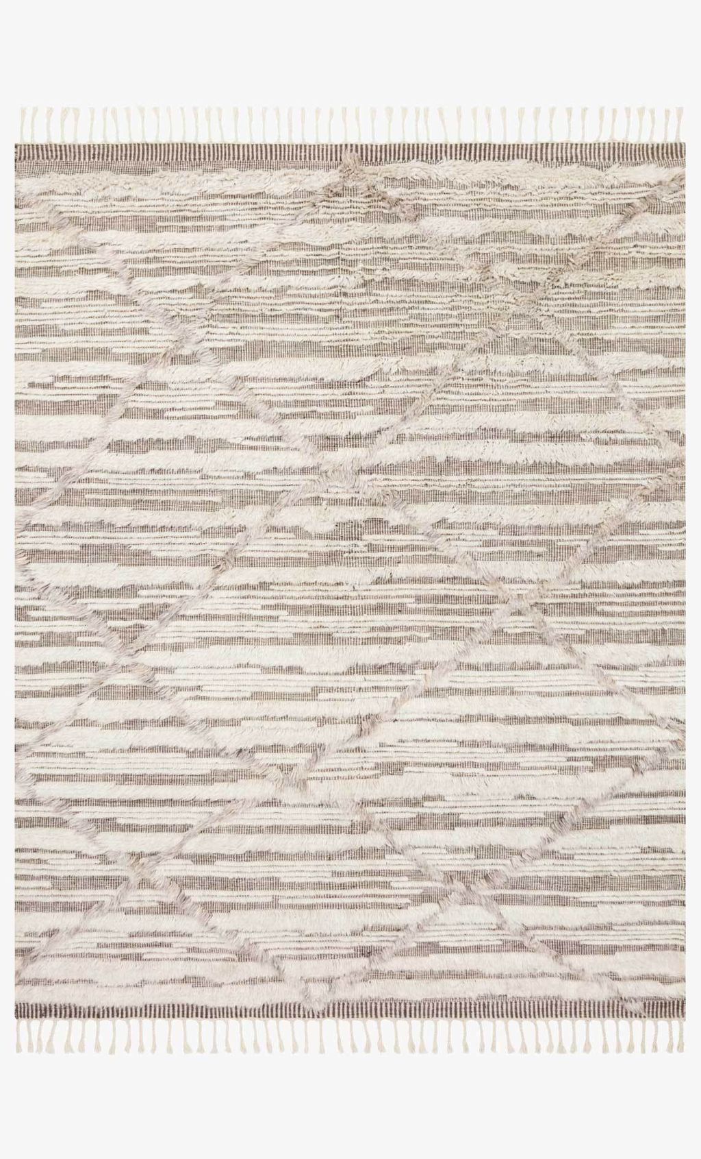 Preview image for Hand Knotted Rug-07 7' 9" X 9' 9" Rug, Ivory / Taupe