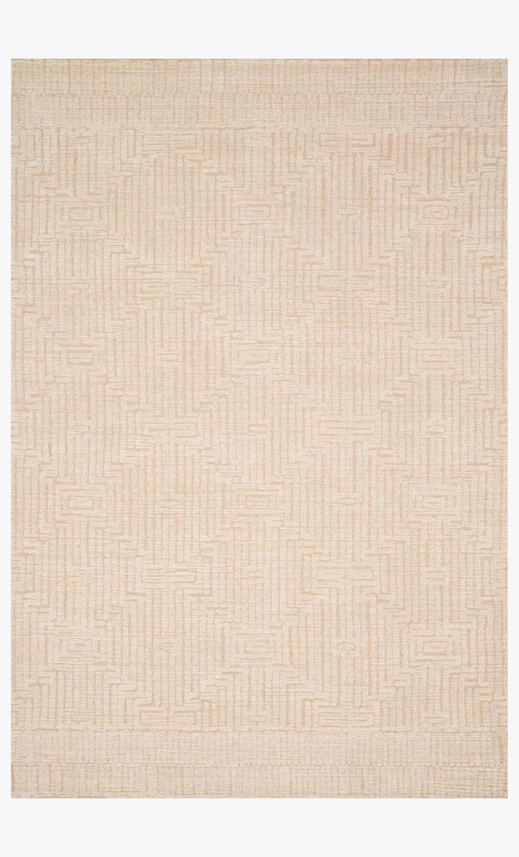 Ko-06 Ed 9' 3" X 13' Rug,  Blush / Ivory