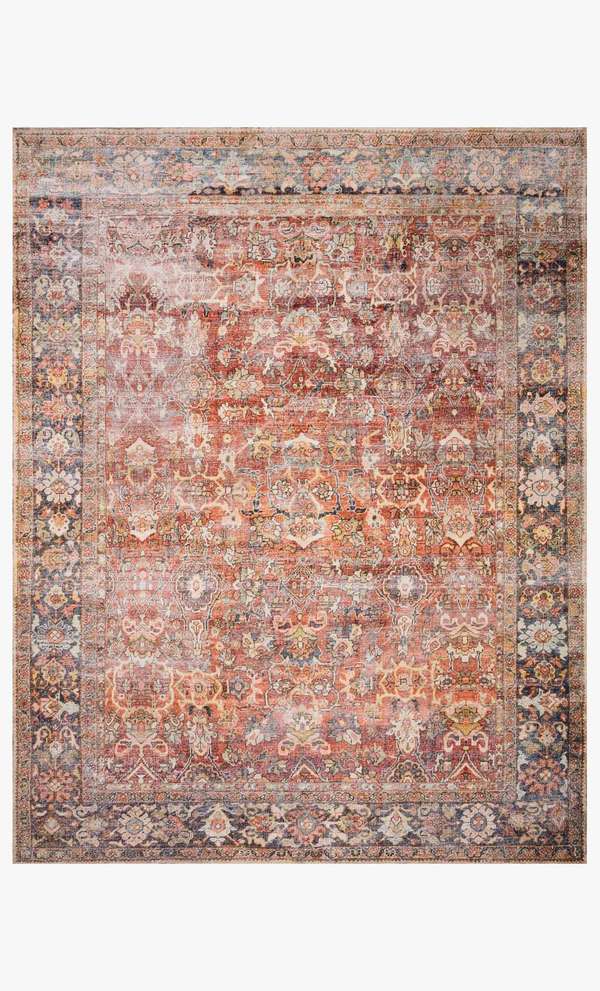 Lay-02 Spice/Marine Layla Rug 7'6" X 9'6"