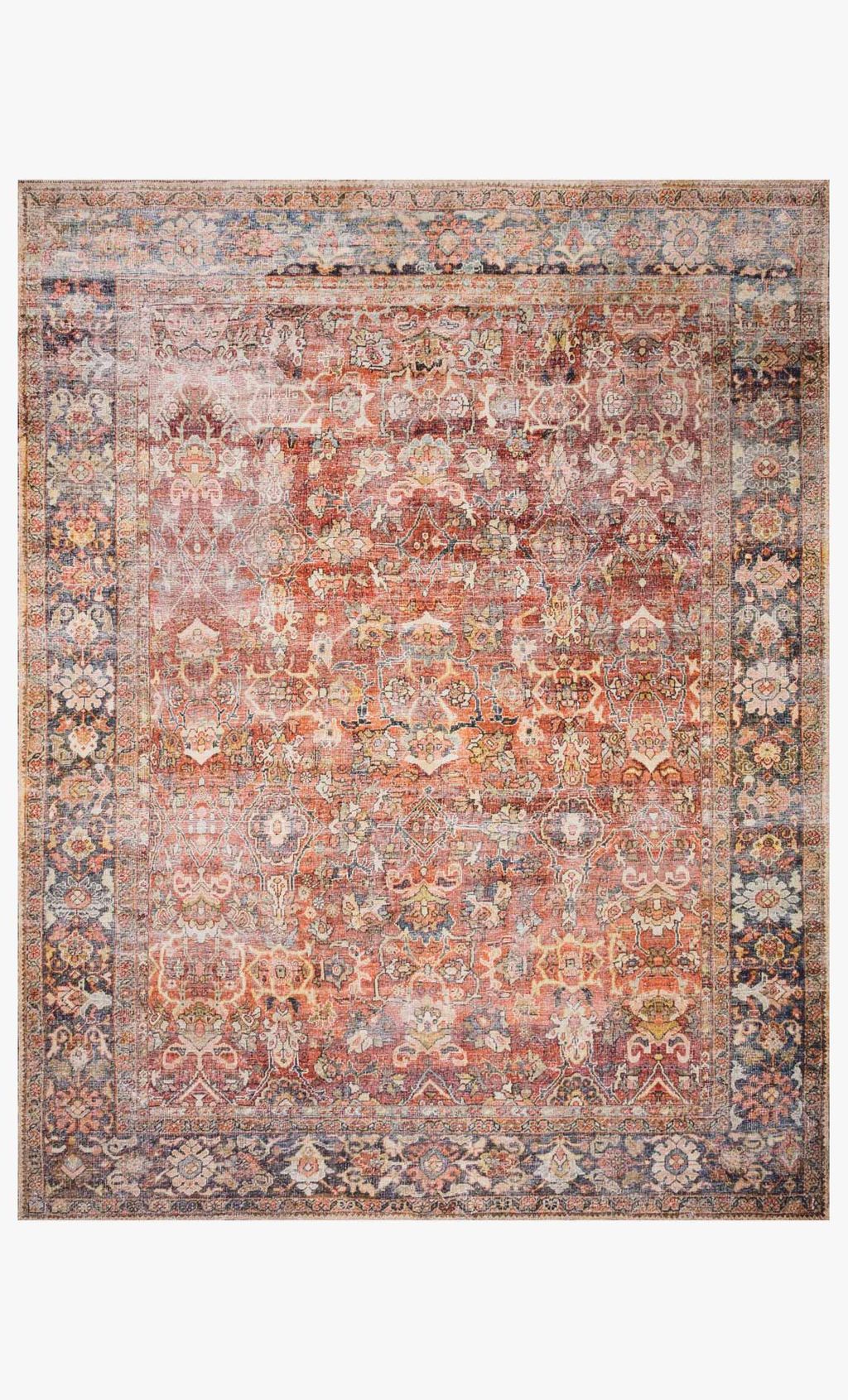 Lay-02 Spice/Marine Layla Rug 9' X 12'