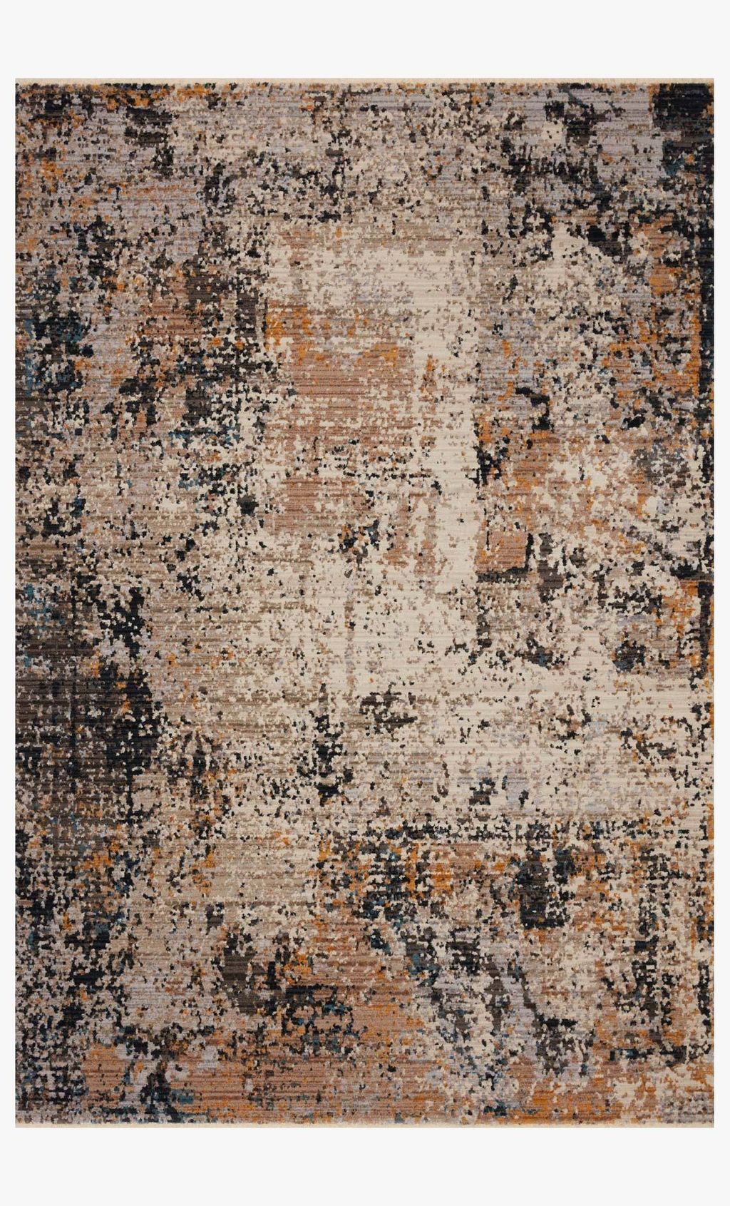 Preview image for Abstract Area Rug Silver & Multi 7' 10" X 10' 10"