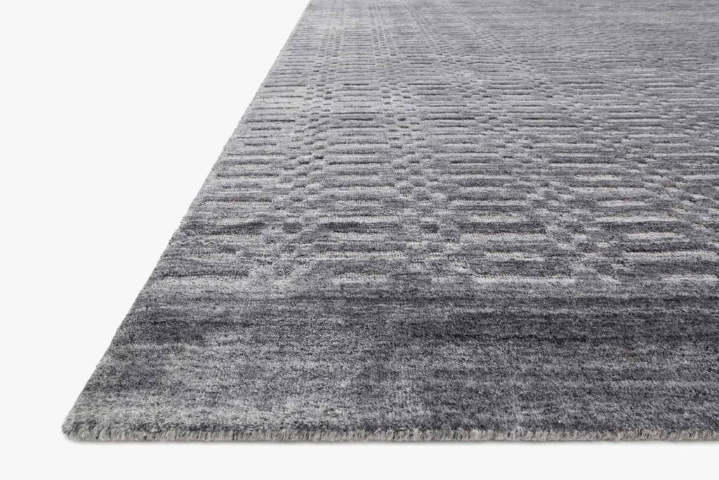 Len-01 9' 6" X 13' 6" Rug,  Steel