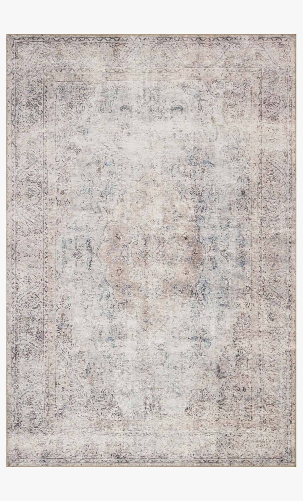 Preview image for 5' X 7' 6" Rug, Silver / Slate