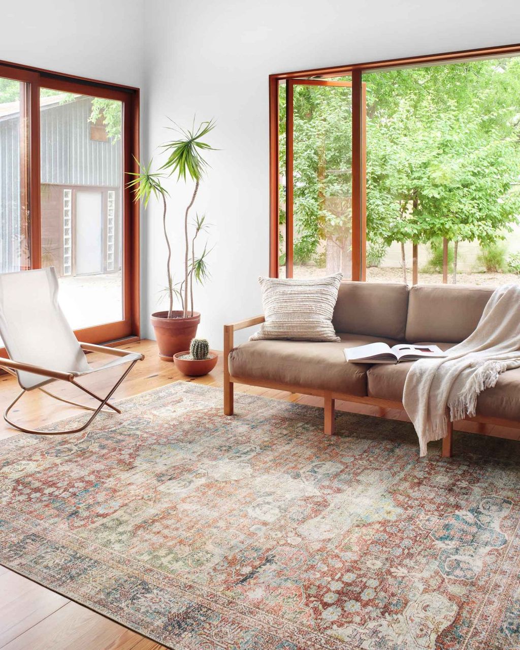Lq-14 8' 4" X 11' 6" Rug,  Brick / Multi